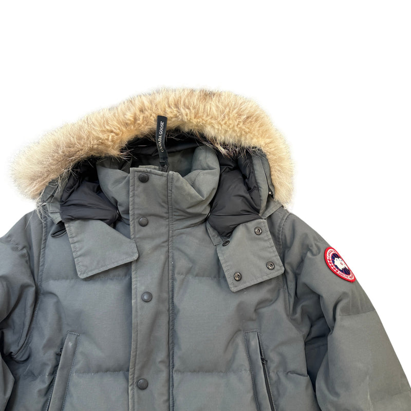 Men's Wyndham Down Jacket Grey Size M