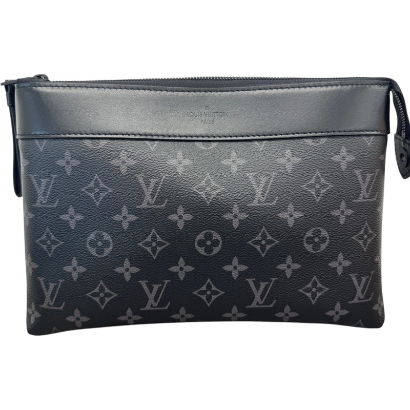 Men's Pochette Voyage Souple Pouch Black