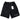 Men's Logo Print Swim Shorts Black Size XS