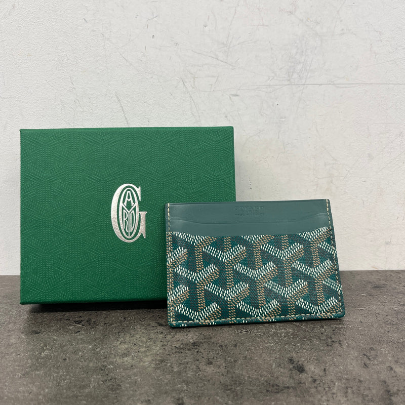 Men's Saint-Sulpice Card Holder Green