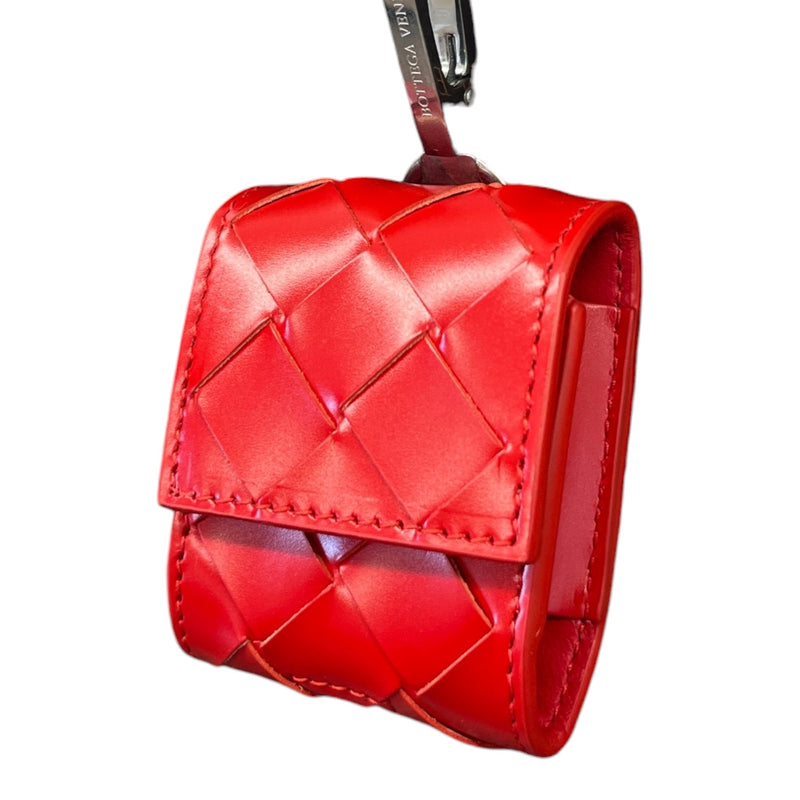 Women's Intrecciato Air Pods Case Phone Case Red