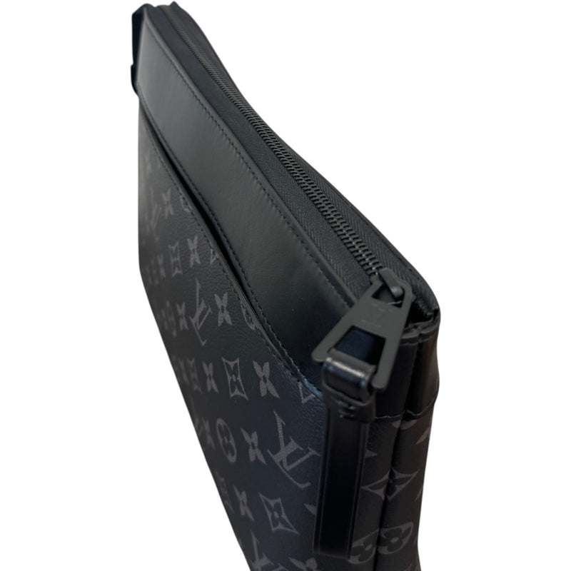 Men's Pochette Voyage Souple Pouch Black
