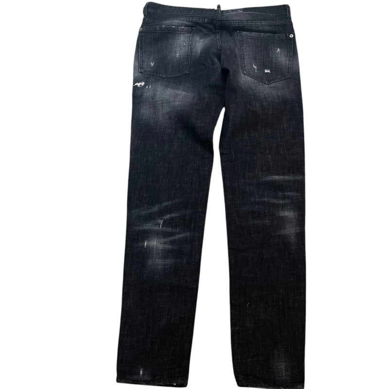 Men's Slim Fit Jeans Black Size IT 48 / UK 32