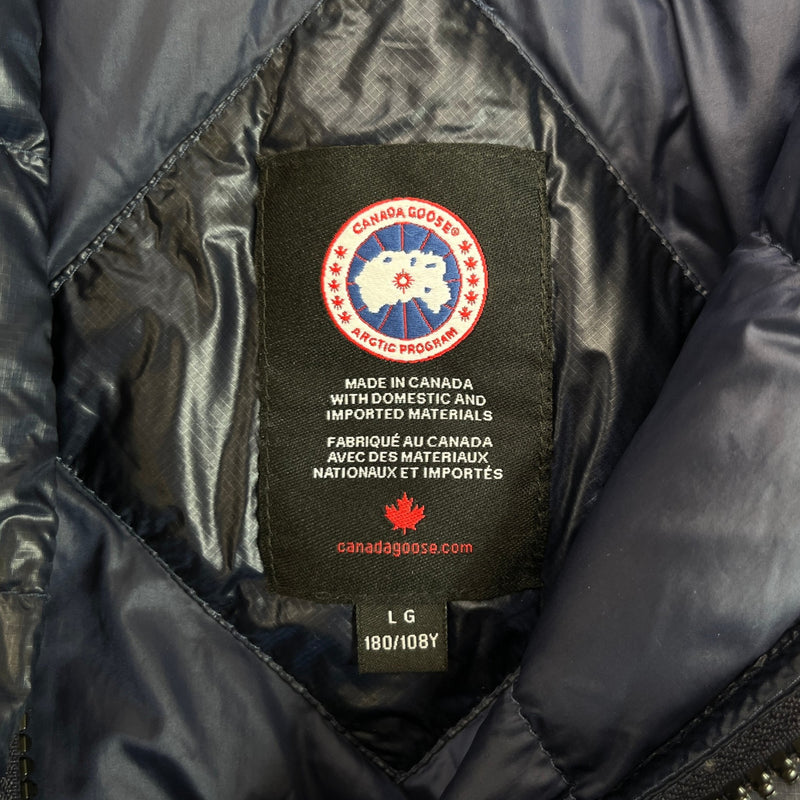 Men's Hybridge Lite Down Jacket Navy Size L