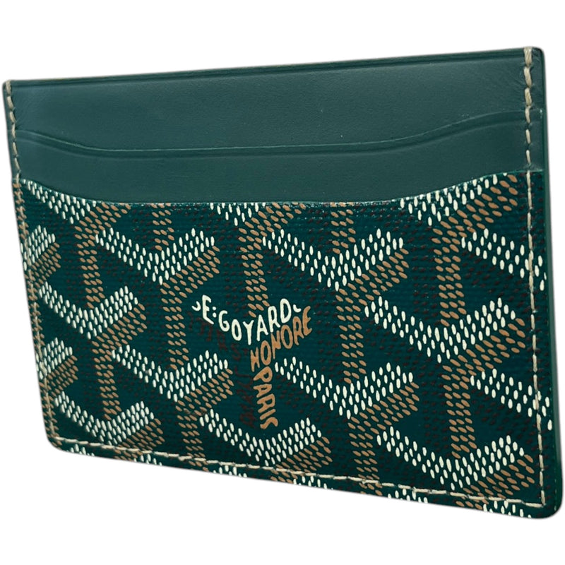 Men's Saint-Sulpice Card Holder Green