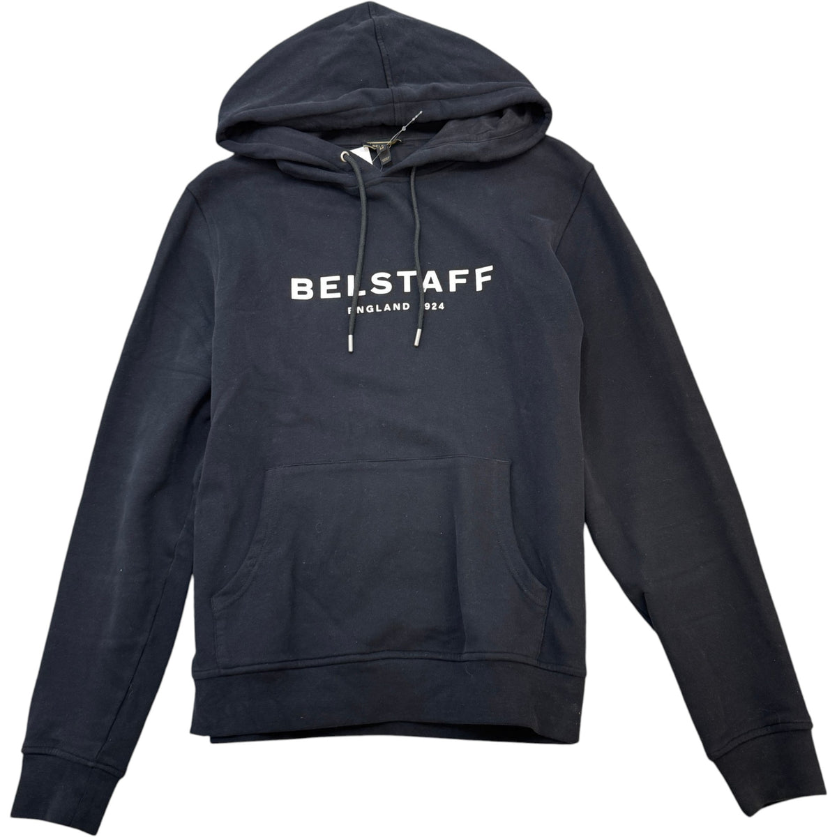 Men's Logo Print Hoodie Black Size M - Photo 1