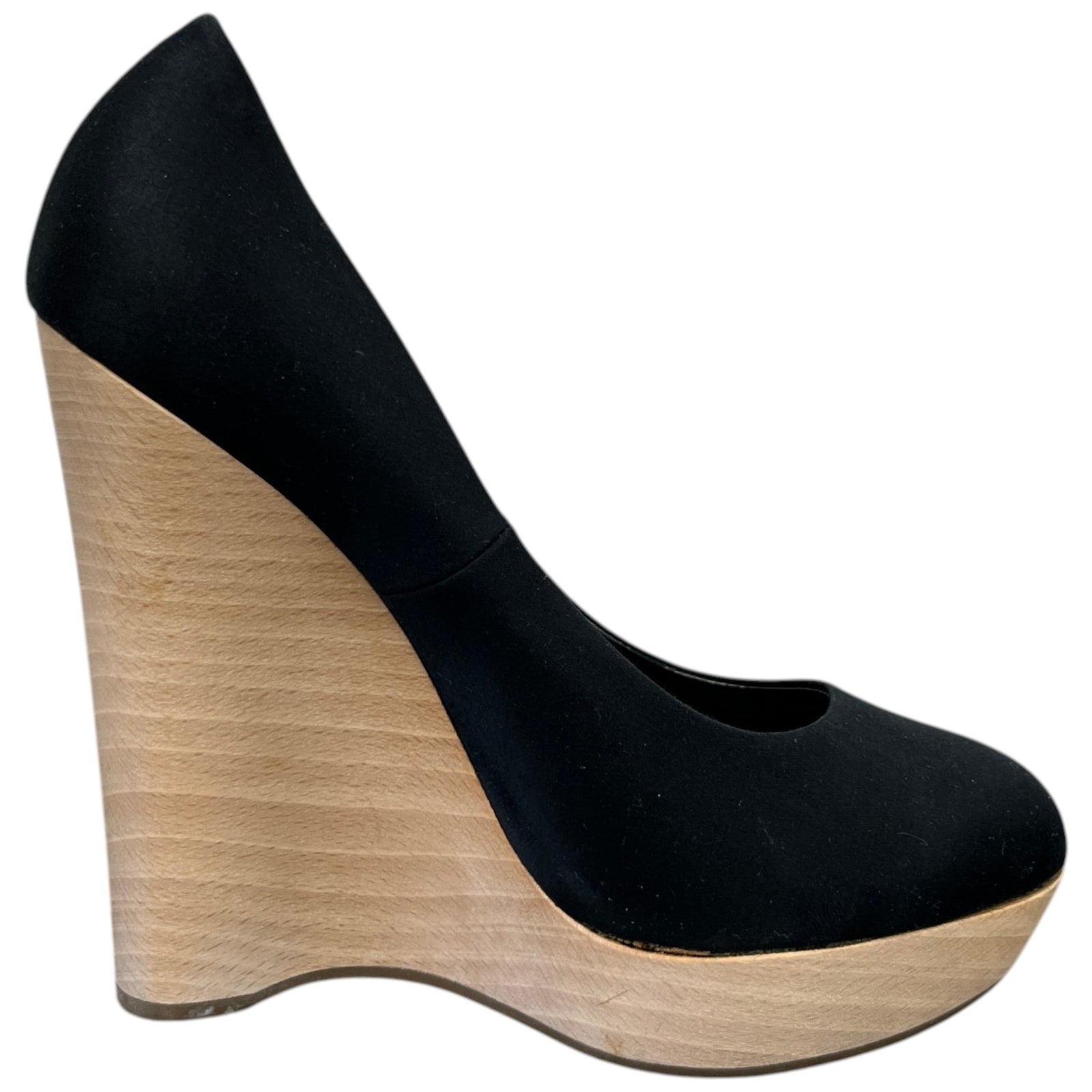 Women's Maryna Wedge Heels Black Size EU 38 / UK 5 - Photo 4
