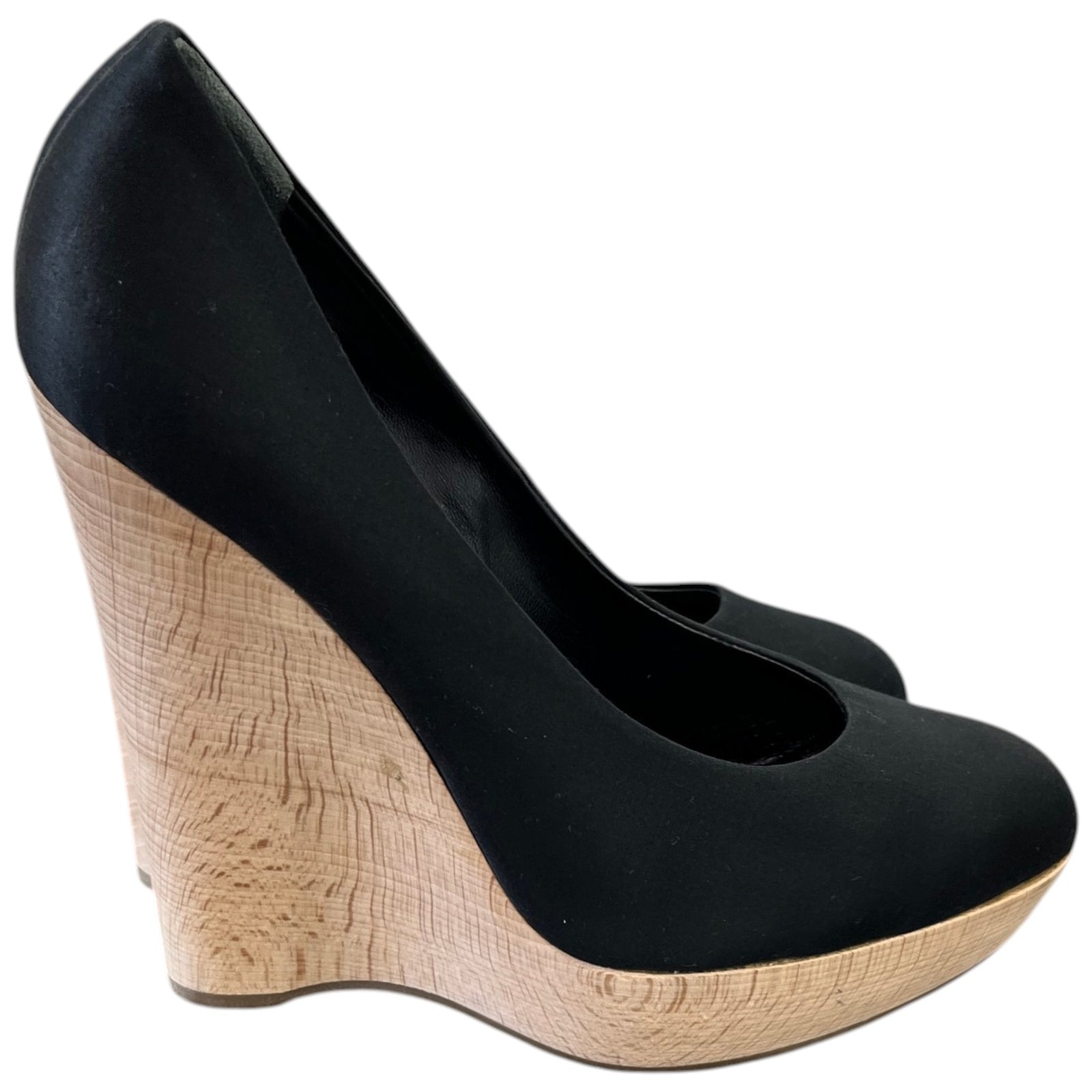 Women's Maryna Wedge Heels Black Size EU 38 / UK 5 - Photo 8