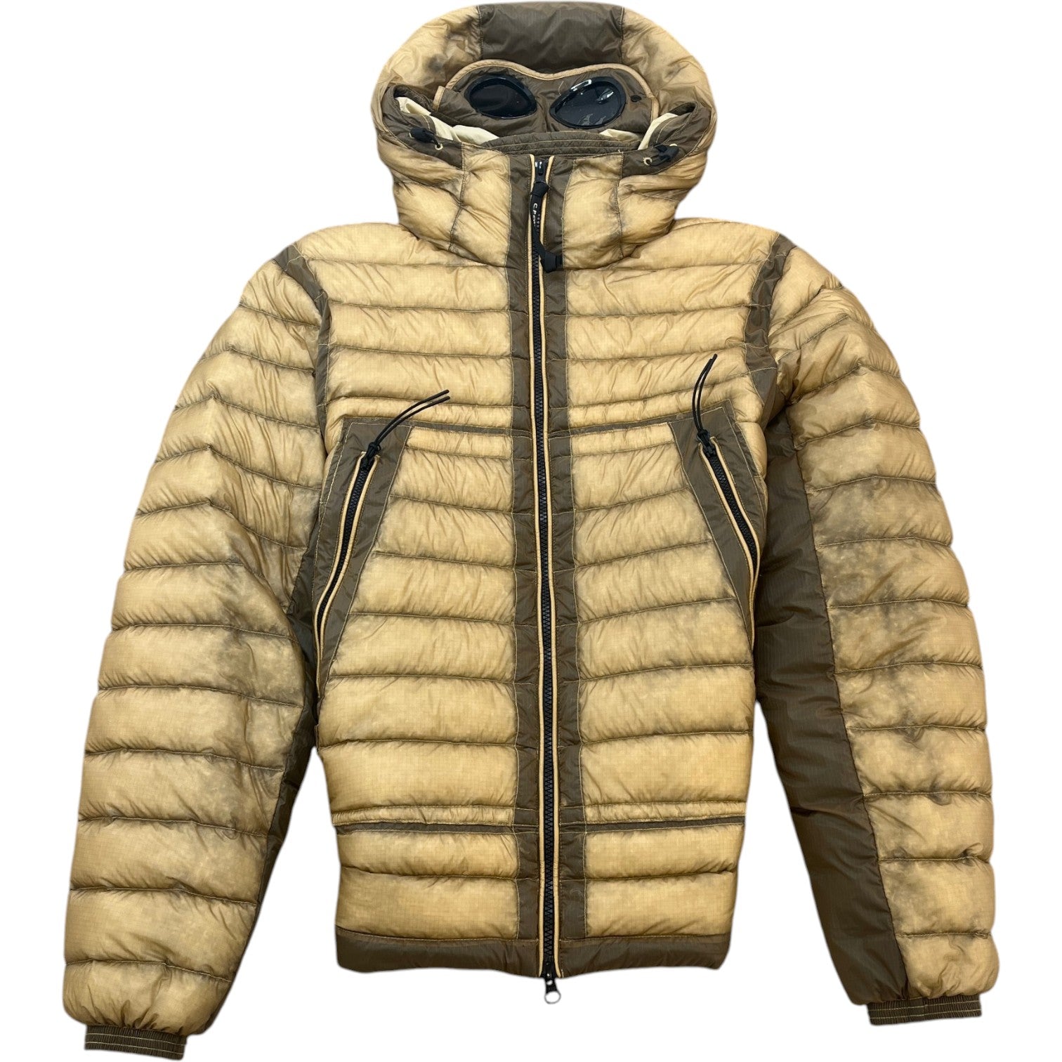 Men's D.D. Shell Goggle Down Jacket Yellow Size IT 46 / S - Photo 1