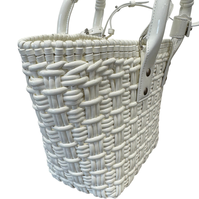 Women's Bistro XS Basket Handbag White