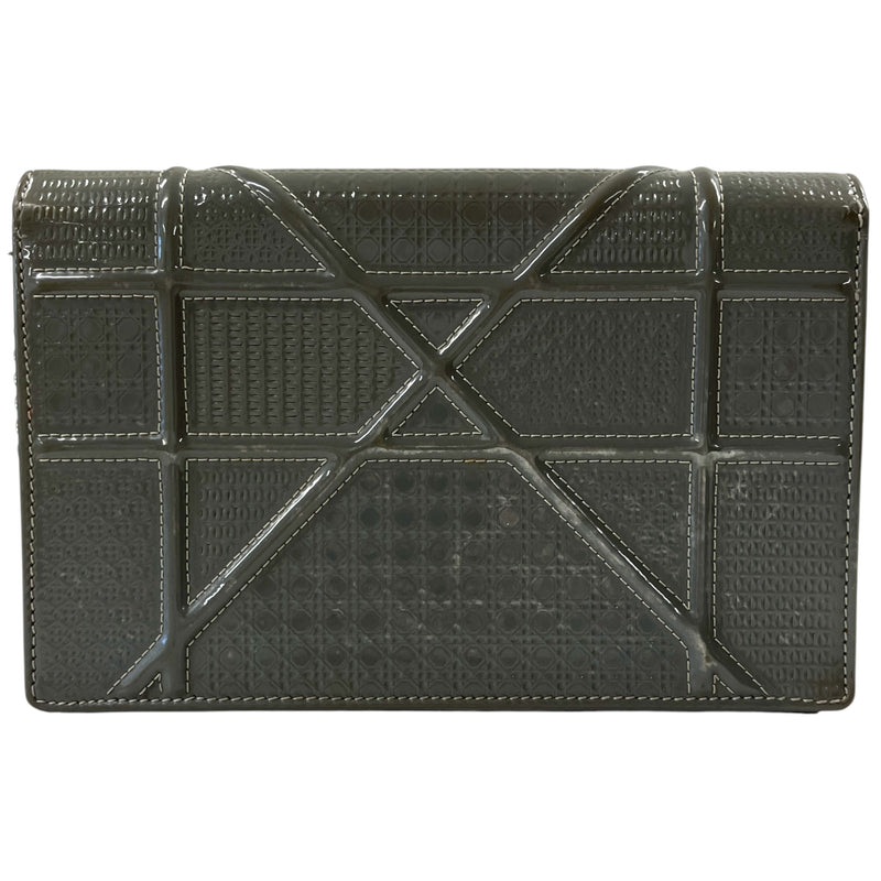 Women's Diorama Wallet On Chain Bag Silver