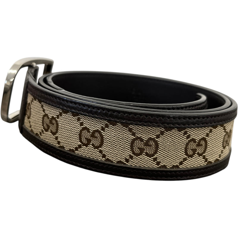 Men's GG Supreme Belt Brown Size 32"