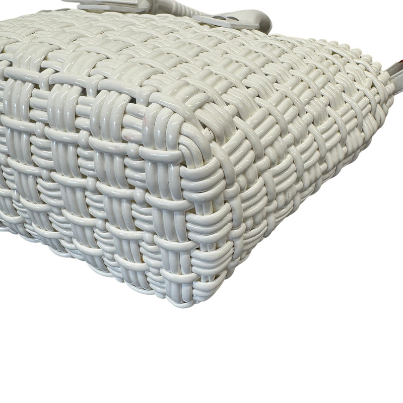 Women's Bistro XS Basket Handbag White