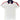 Men's Web Stripe Polo Shirt White Size S