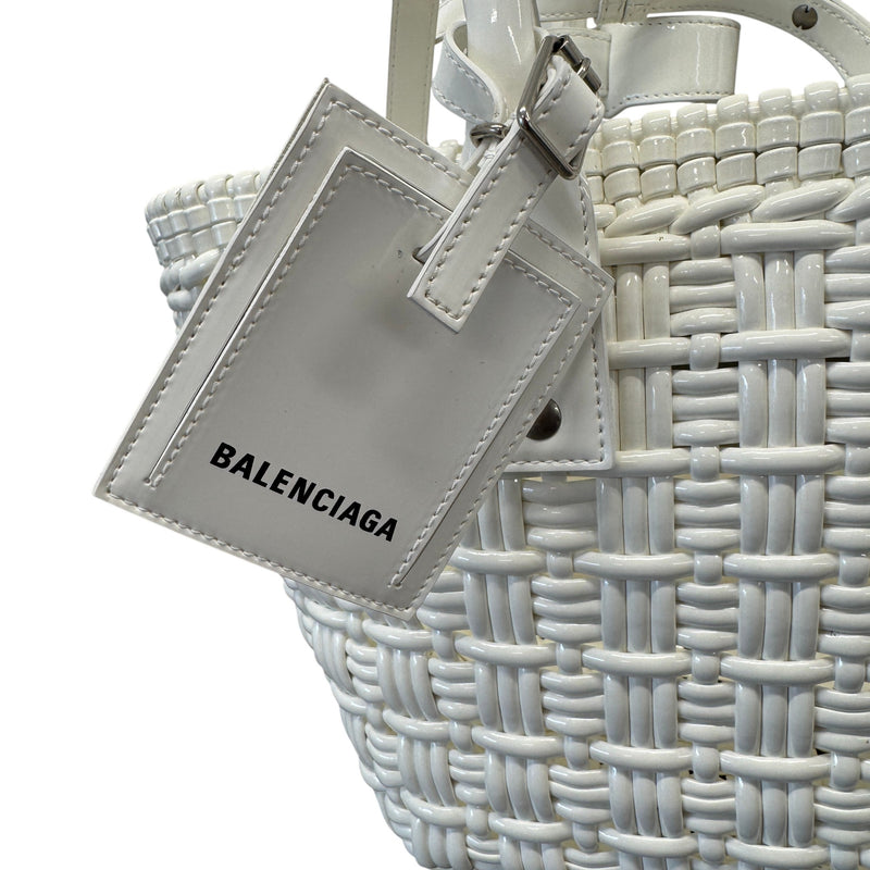 Women's Bistro XS Basket Handbag White