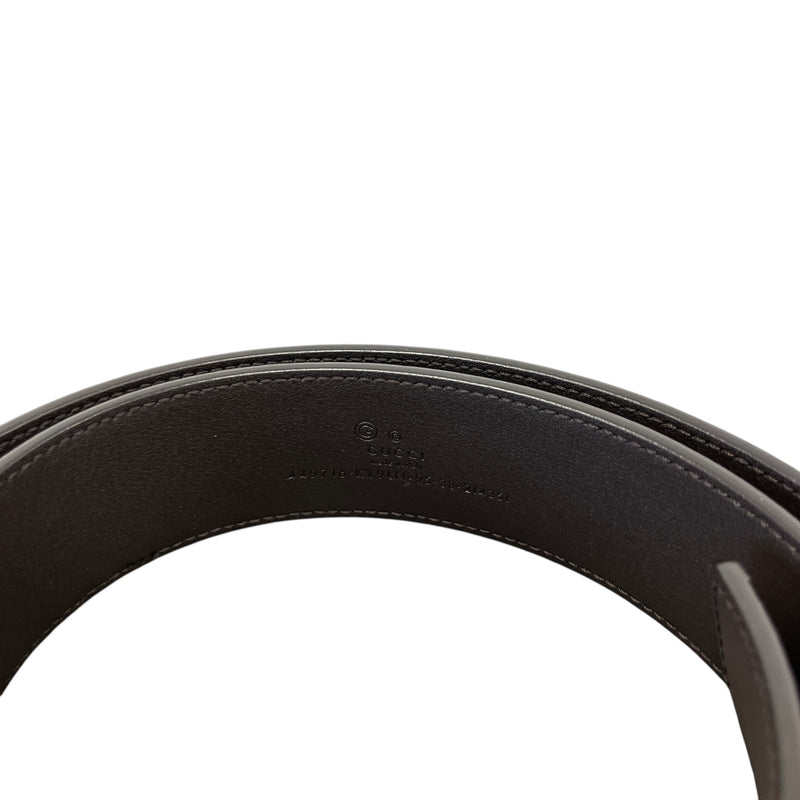 Men's GG Supreme Belt Brown Size 32"