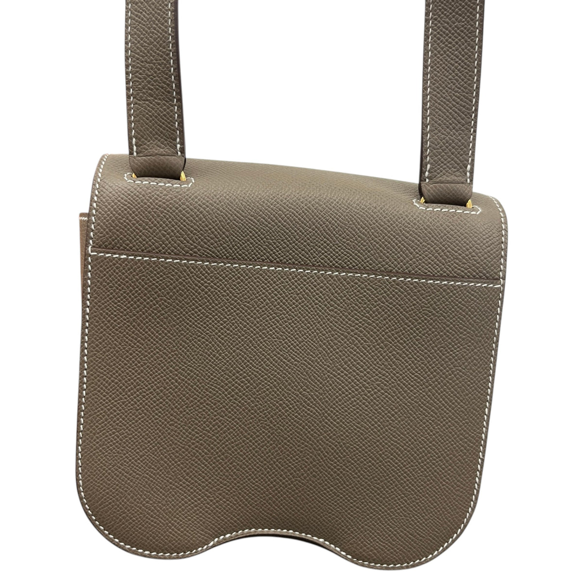 Women's Della Cavalleria Mini Etoupe Epsom Crossbody Bag Beige - Photo 3