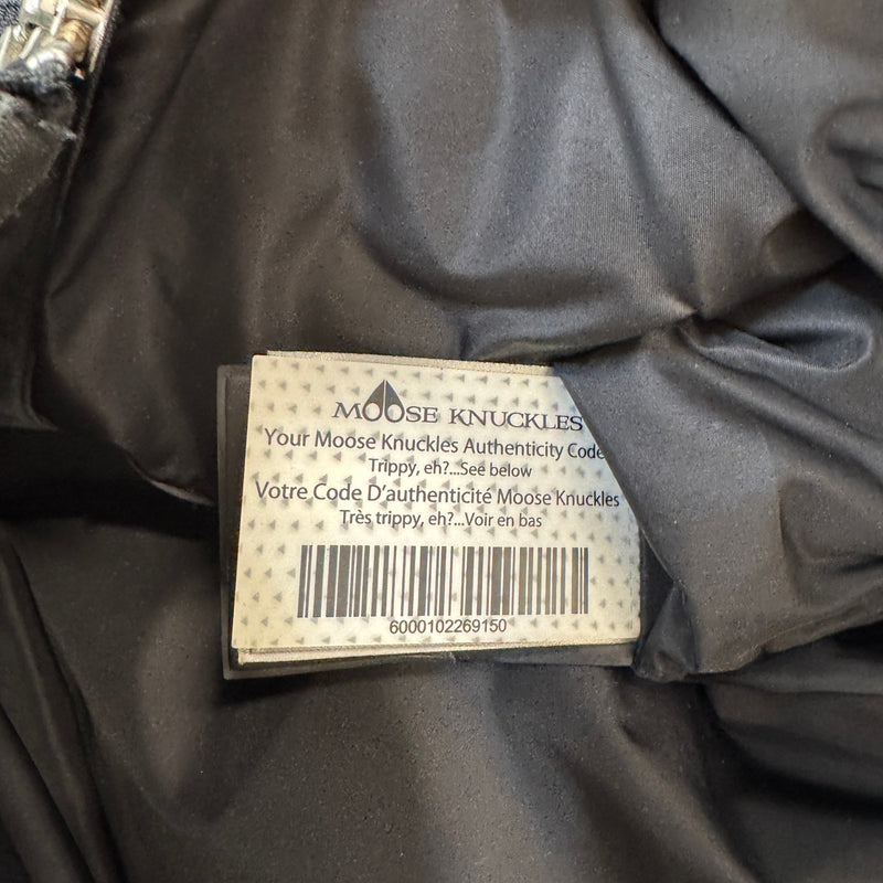 Men's 3Q Down Jacket Grey Size XL