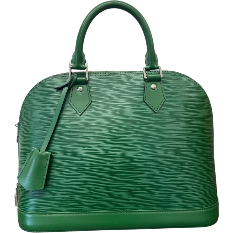 Women's Epi Alma PM Handbag Green