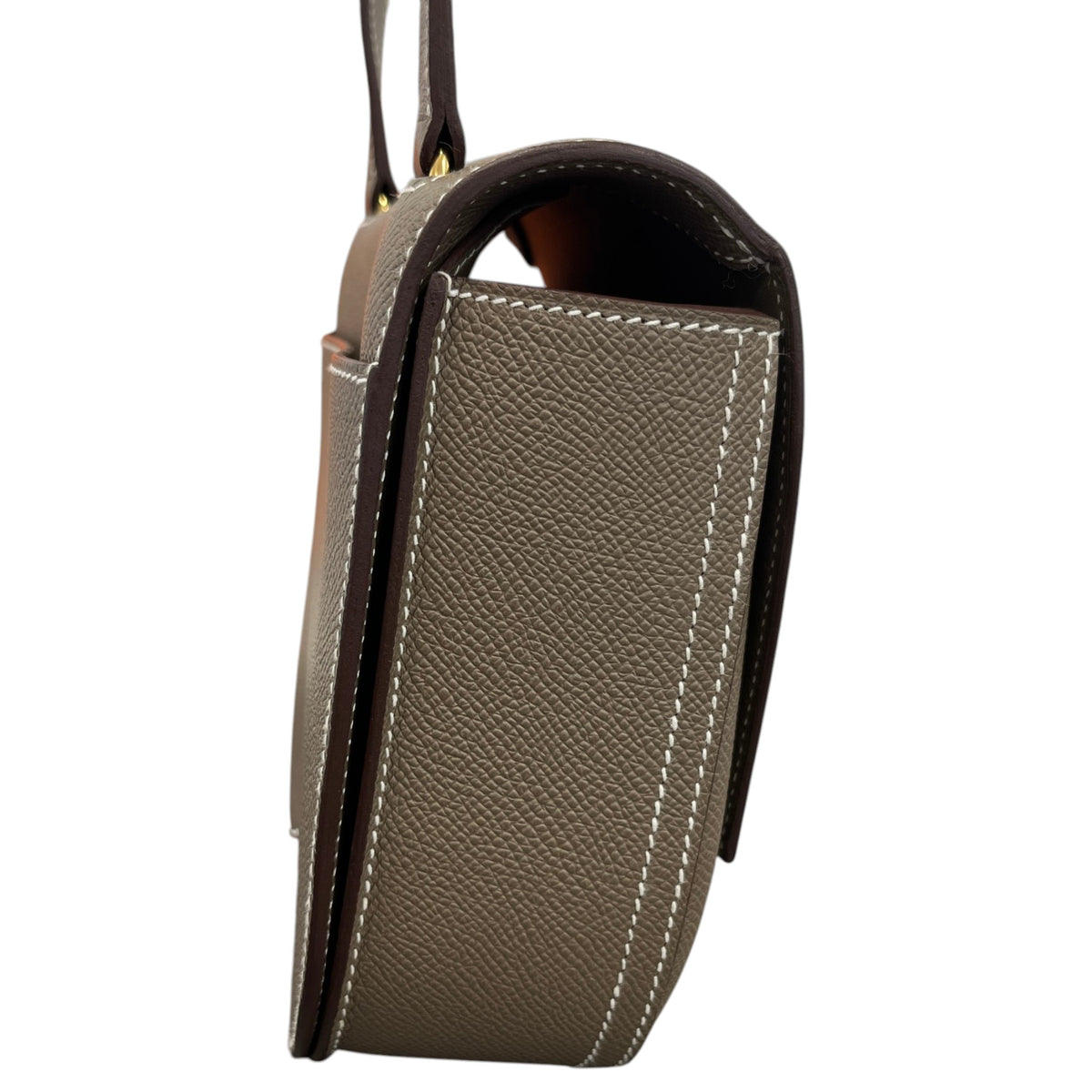Women's Della Cavalleria Mini Etoupe Epsom Crossbody Bag Beige - Photo 6