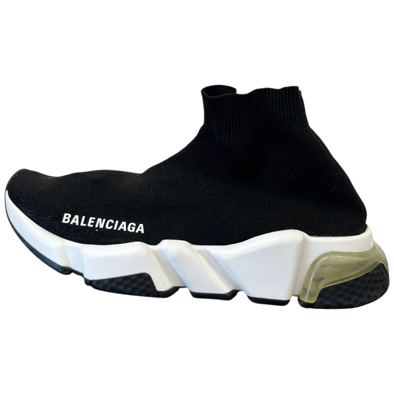 Women's Speed Sock Clear Sole High Trainers Black Size UK 3 / EU 36