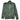 Men's Logo Print Track Jacket Green Size XS