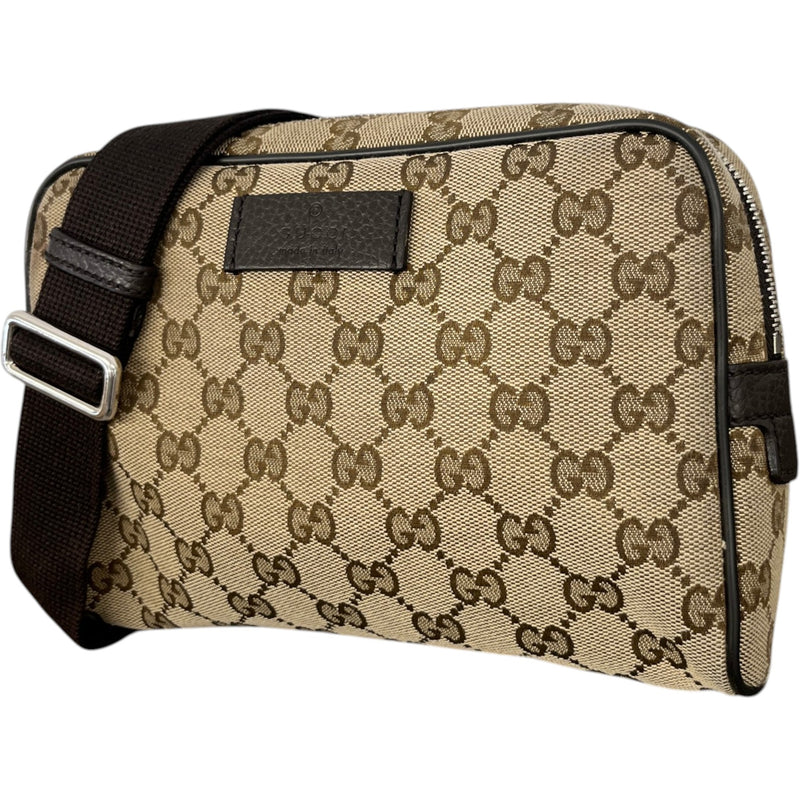 Men's GG Supreme Belt Bag Beige