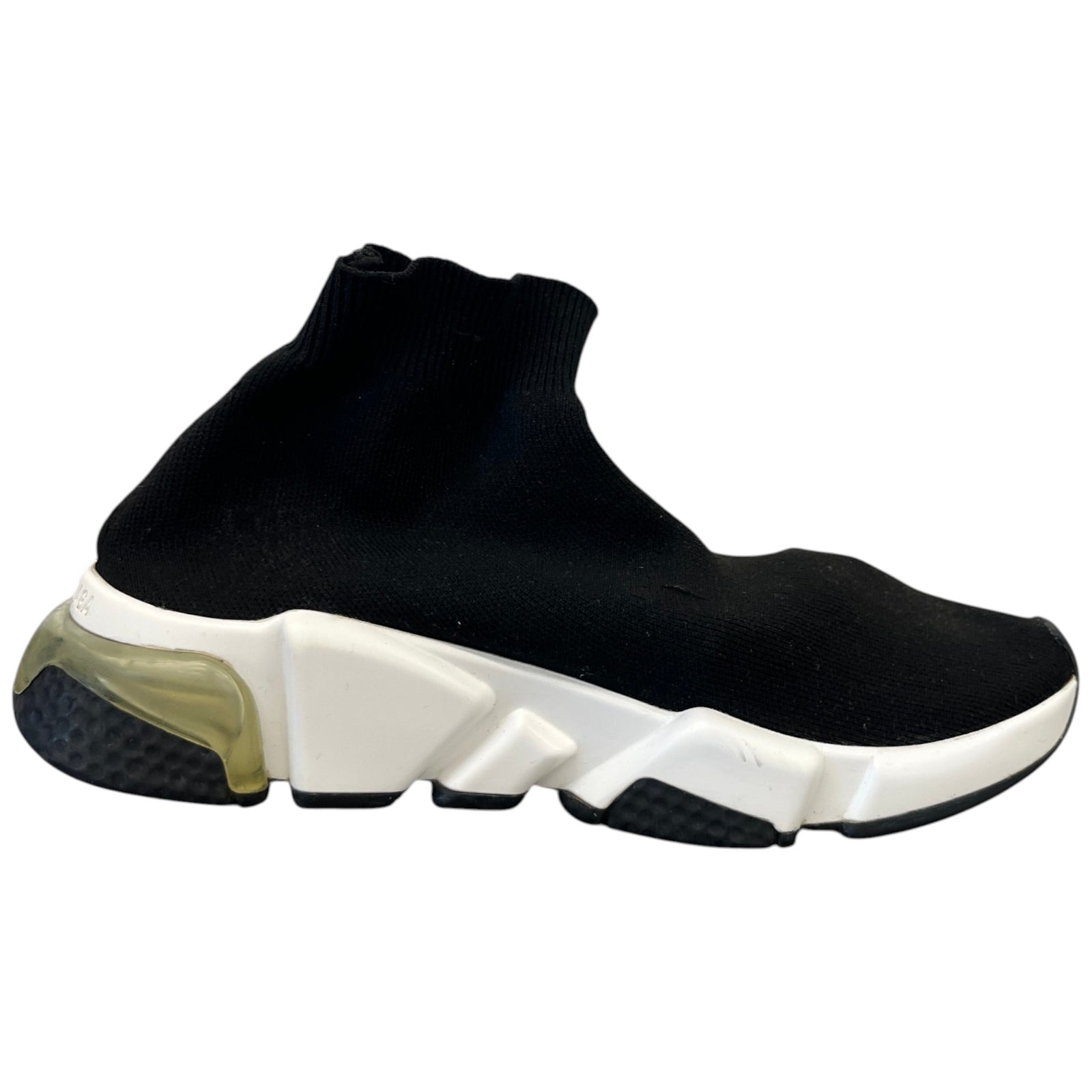 Women's Speed Sock Clear Sole High Trainers Black Size UK 3 / EU 36 - Photo 4