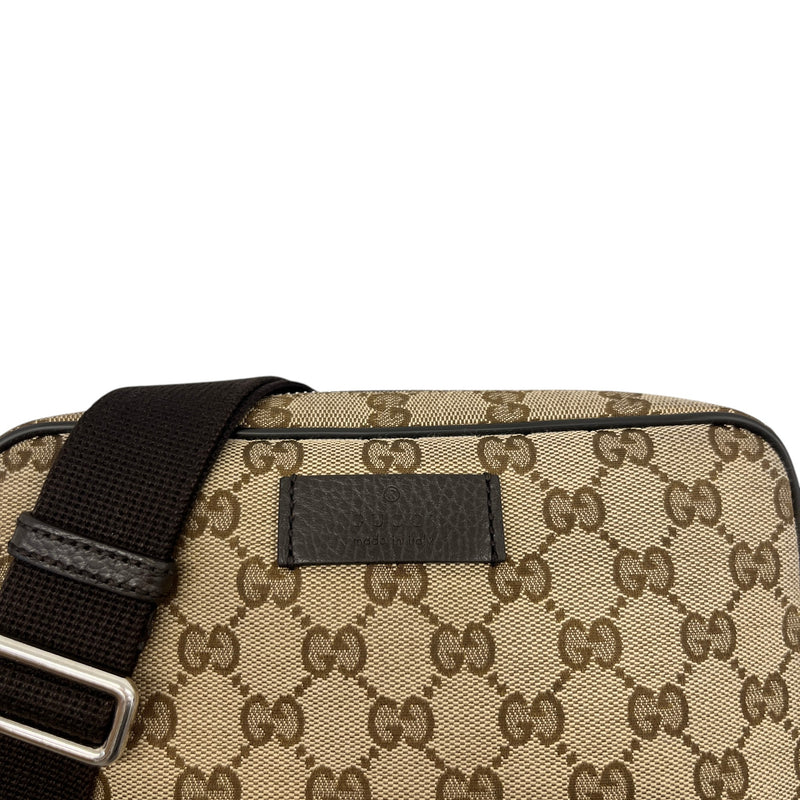 Men's GG Supreme Belt Bag Beige