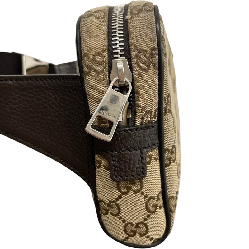 Men's GG Supreme Belt Bag Beige