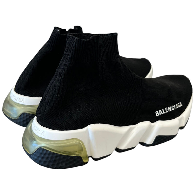 Women's Speed Sock Clear Sole High Trainers Black Size UK 3 / EU 36
