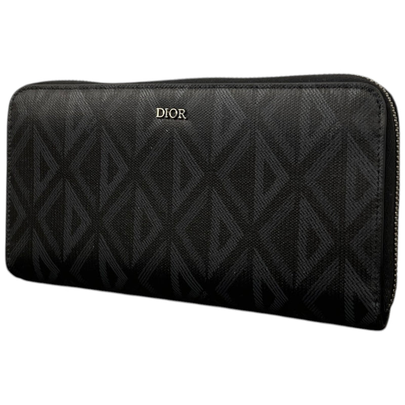 Men's CD Diamond Wallet Black