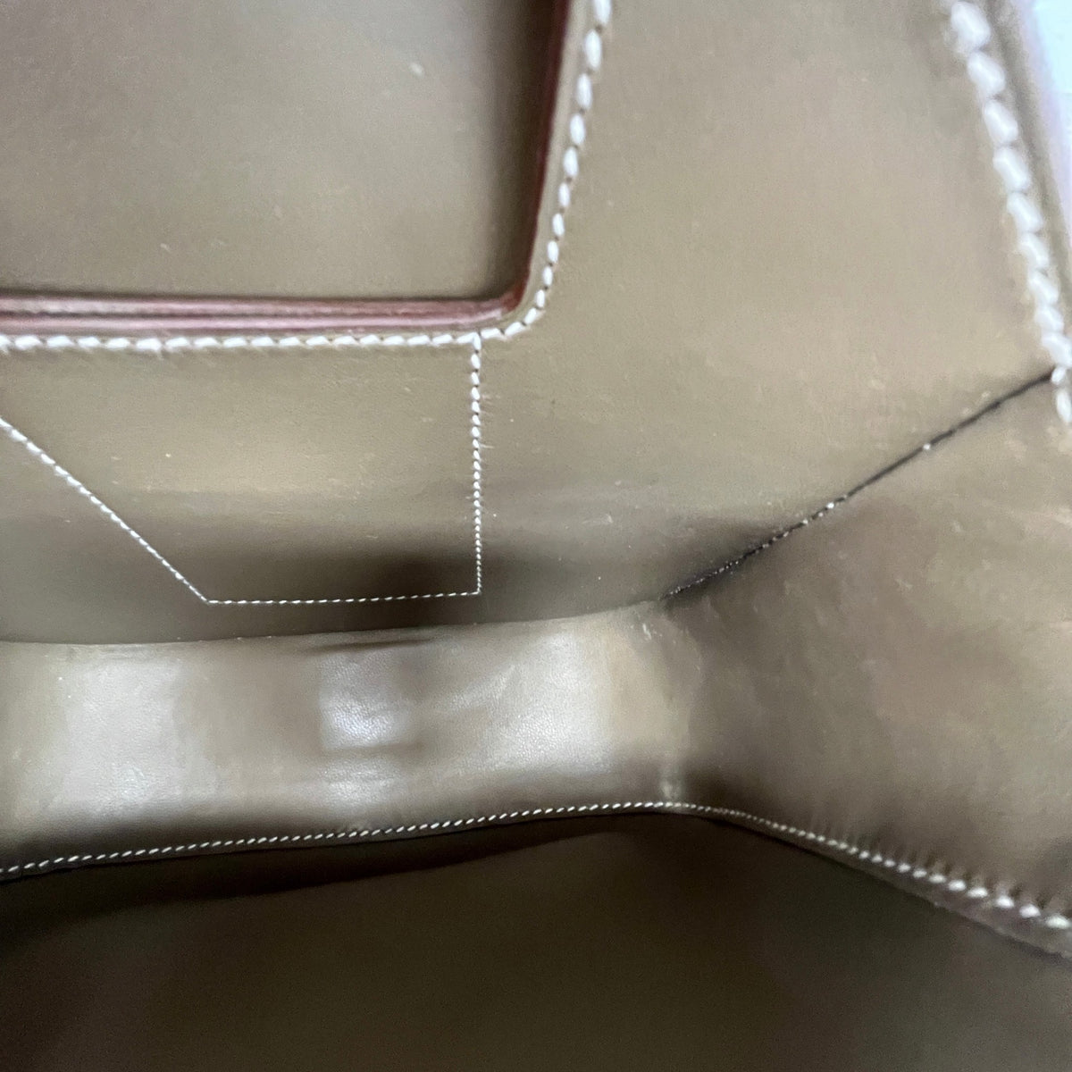 Women's Della Cavalleria Mini Etoupe Epsom Crossbody Bag Beige - Photo 13
