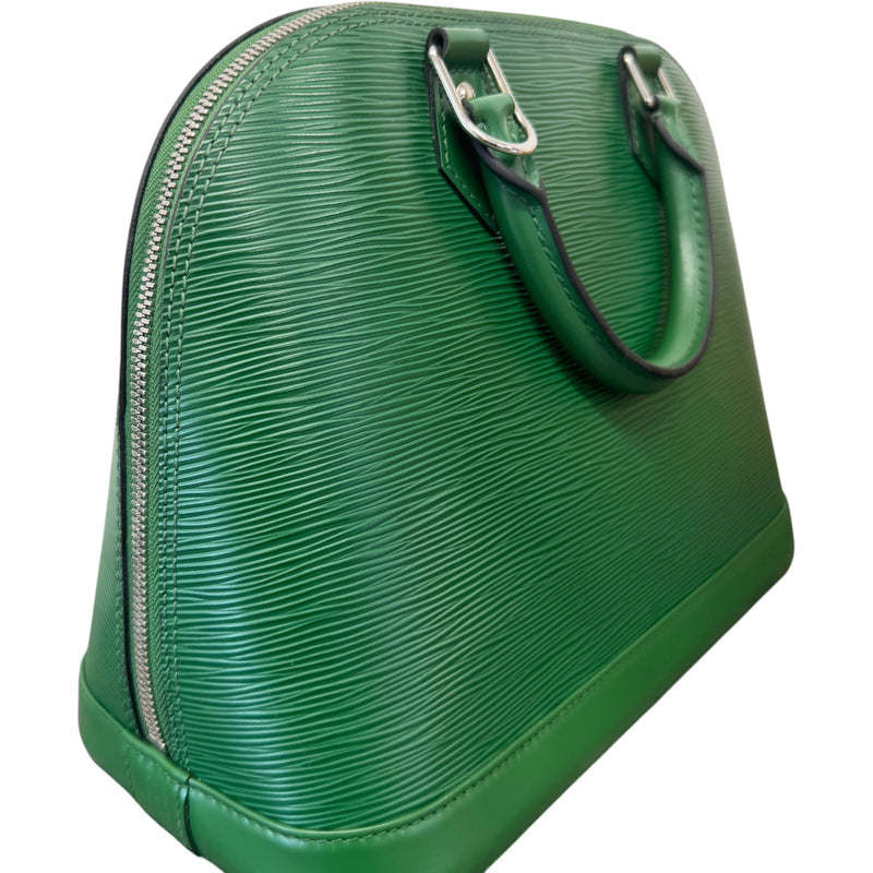 Women's Epi Alma PM Handbag Green