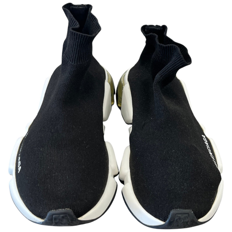 Women's Speed Sock Clear Sole High Trainers Black Size UK 3 / EU 36