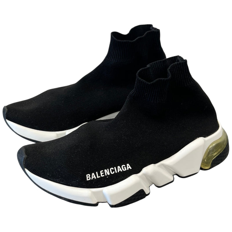 Women's Speed Sock Clear Sole High Trainers Black Size UK 3 / EU 36