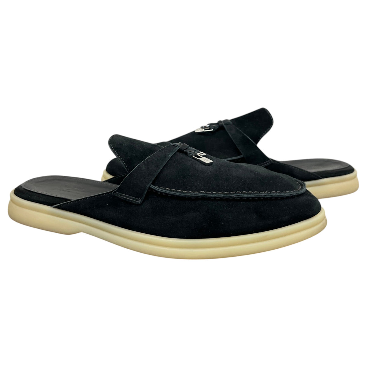 Women's Babouche Charms Walk Loafers Black Size UK 6 / EU 39 - Photo 3