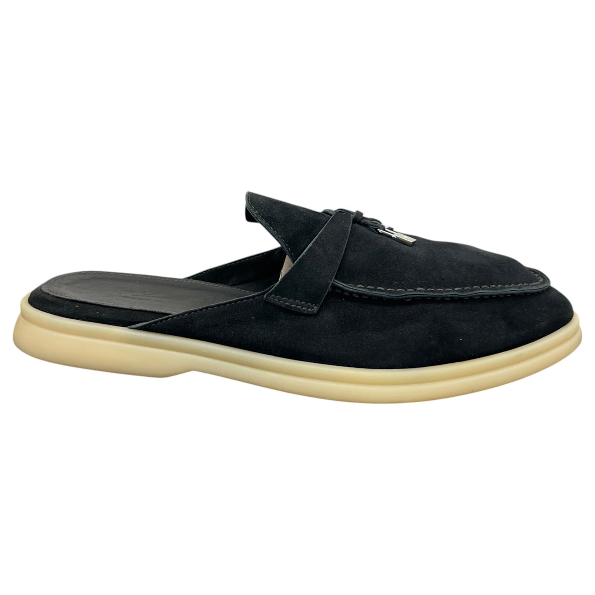 Women's Babouche Charms Walk Loafers Black Size UK 6 / EU 39 - Photo 1