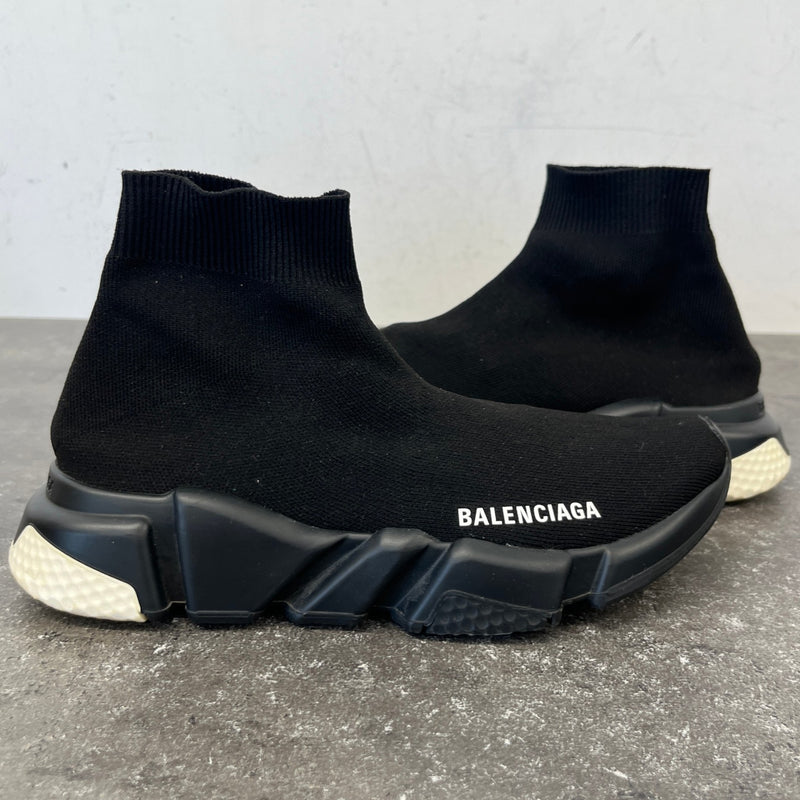 Women's Speed Sock High Trainers Black Size UK 4 / EU 37
