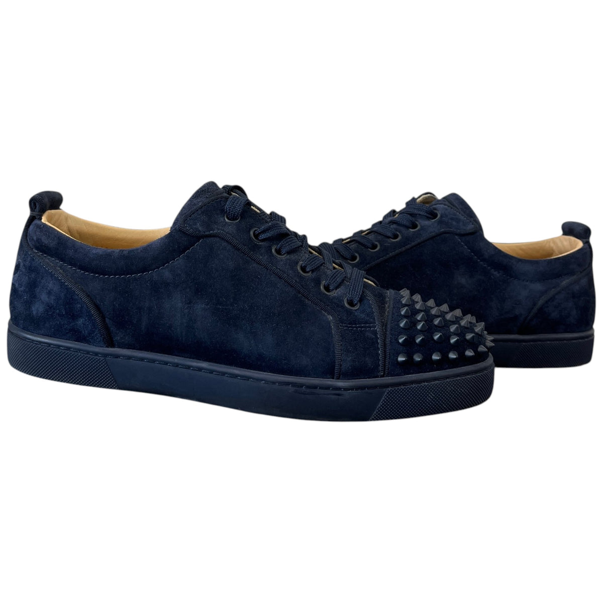 Men's Louis Junior Spikes Flat Low Trainers Navy Size UK 8.5 / EU 42.5 - Photo 3