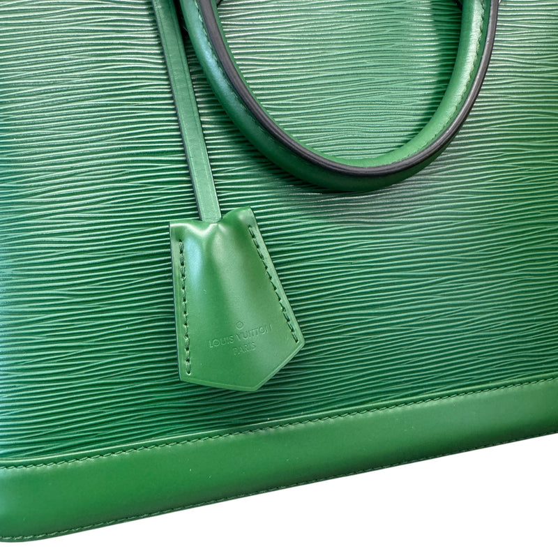 Women's Epi Alma PM Handbag Green