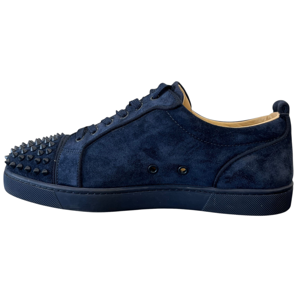 Men's Louis Junior Spikes Flat Low Trainers Navy Size UK 8.5 / EU 42.5 - Photo 2