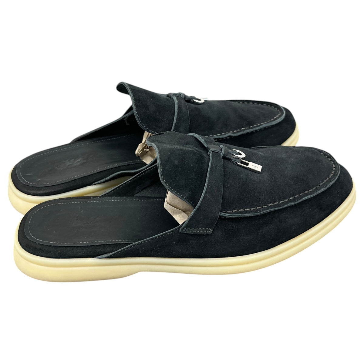 Women's Babouche Charms Walk Loafers Black Size UK 6 / EU 39 - Photo 8