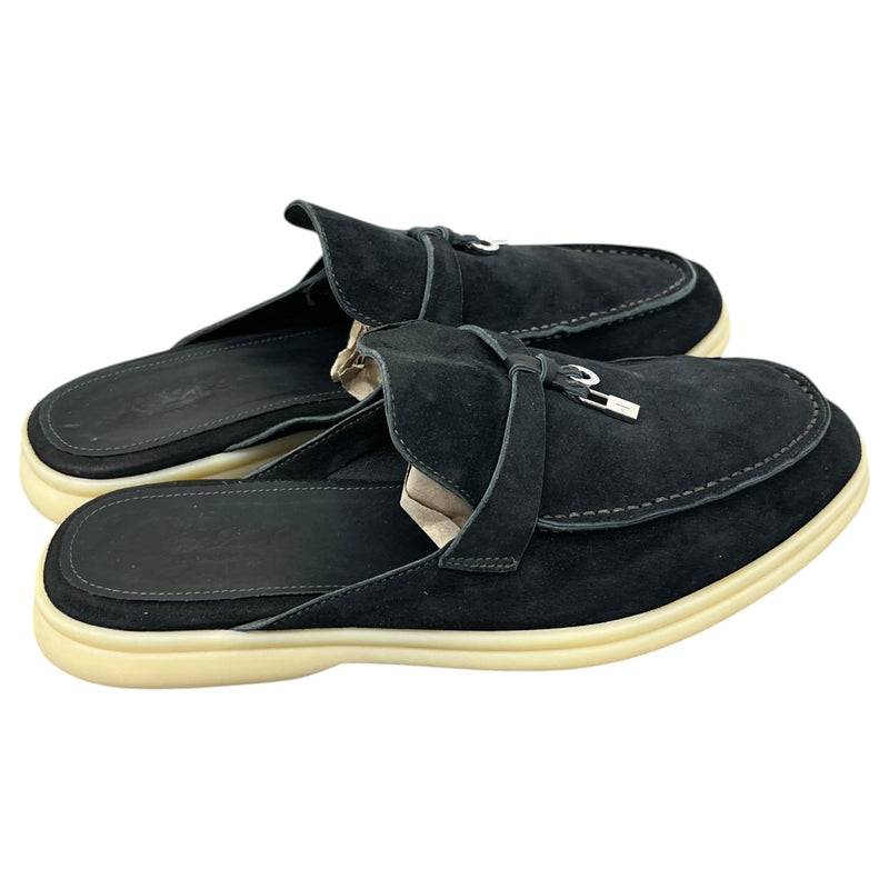 Women's Babouche Charms Walk Loafers Black Size UK 6 / EU 39