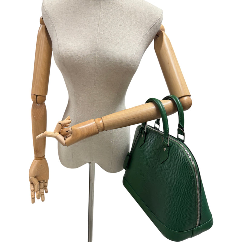Women's Epi Alma PM Handbag Green