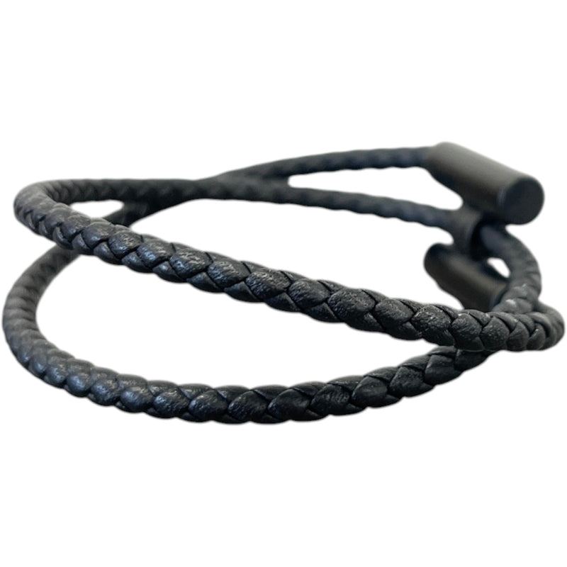 Men's Tournis Tresse Bracelet Black