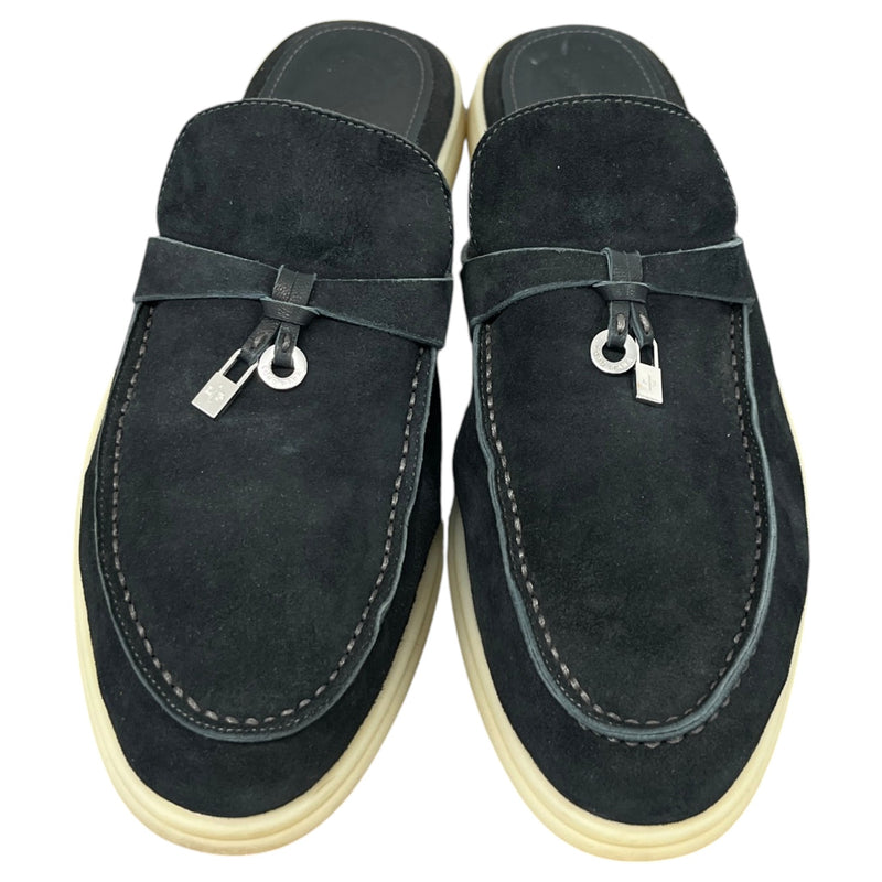 Women's Babouche Charms Walk Loafers Black Size UK 6 / EU 39