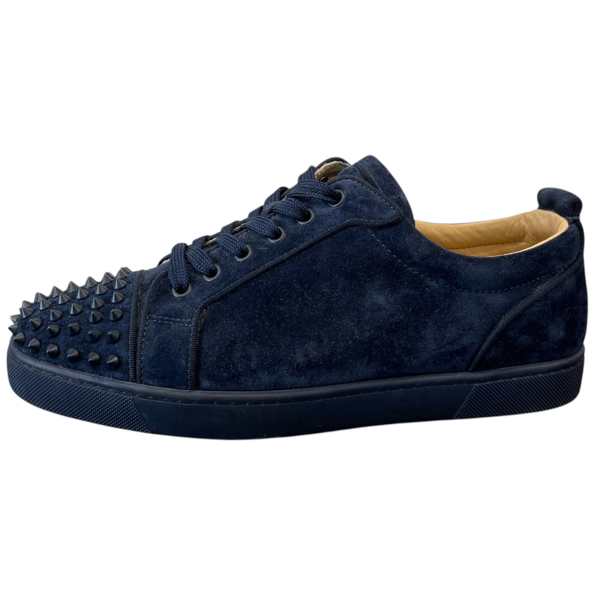 Men's Louis Junior Spikes Flat Low Trainers Navy Size UK 8.5 / EU 42.5 - Photo 5