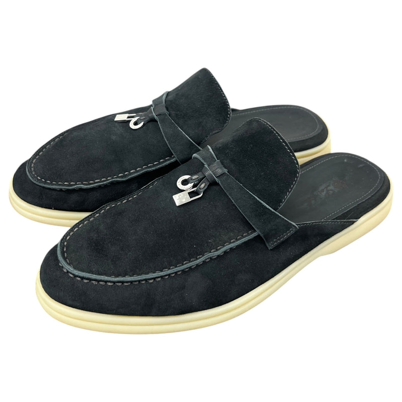 Women's Babouche Charms Walk Loafers Black Size UK 6 / EU 39