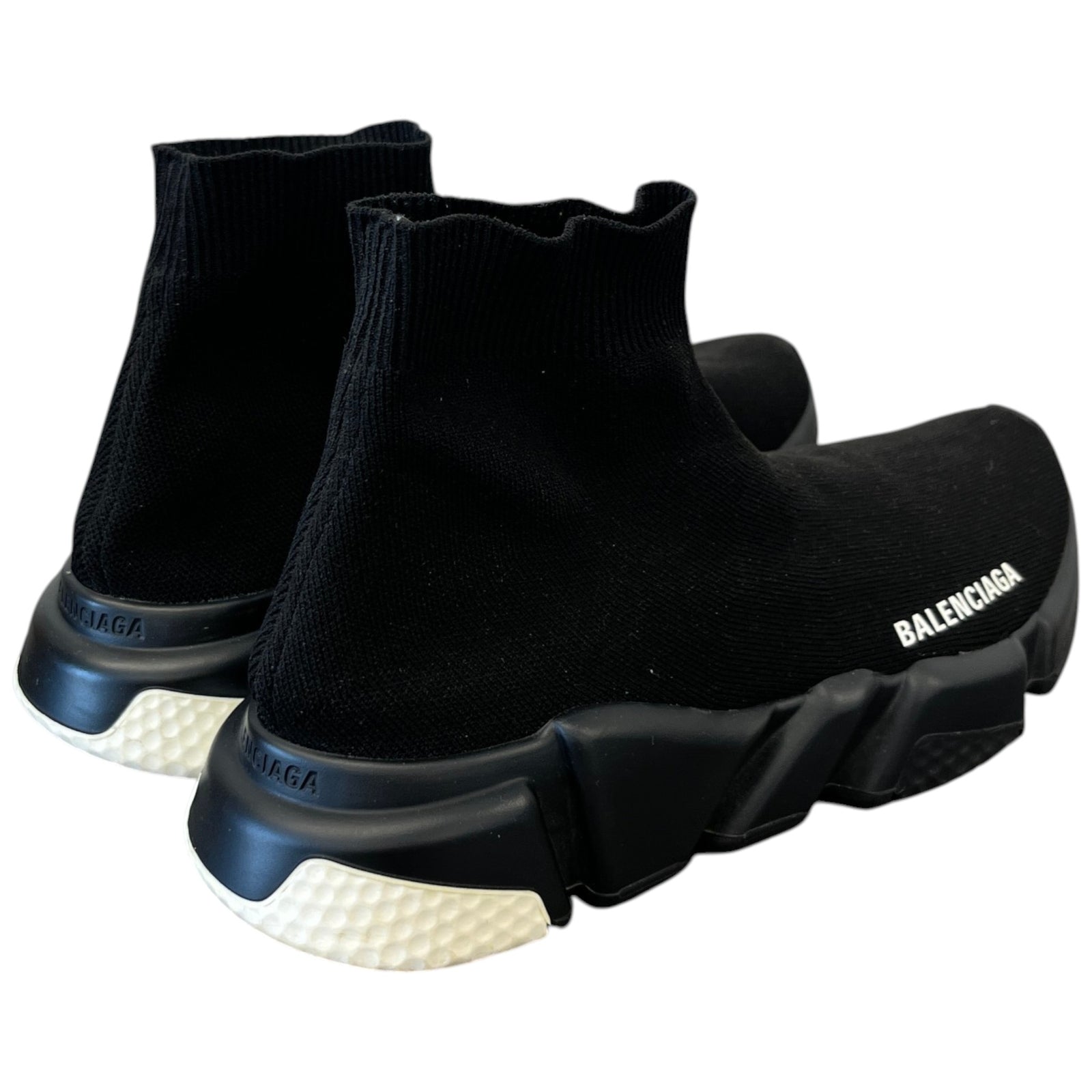 Women's Speed Sock High Trainers Black Size UK 4 / EU 37 - Photo 8